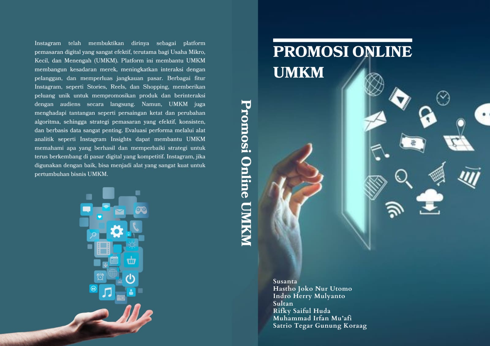 Cover Buku Promosi online UMKM